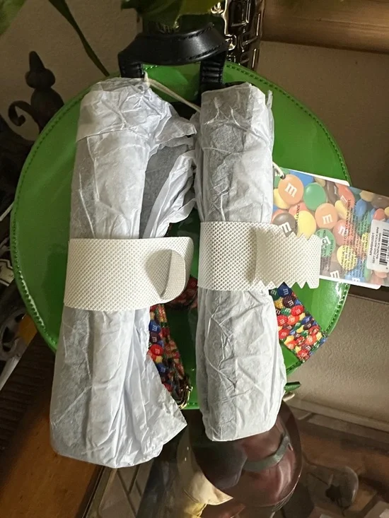 M&M'S Green Character Round Crossbody Bag Loungefly NWT - Picture 3 of 6